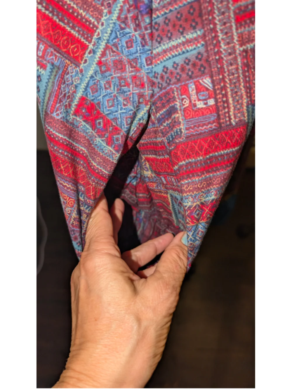 Vintage Krist Gundsen Kaftan Dress Size XL
